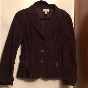 Corduroy blazer